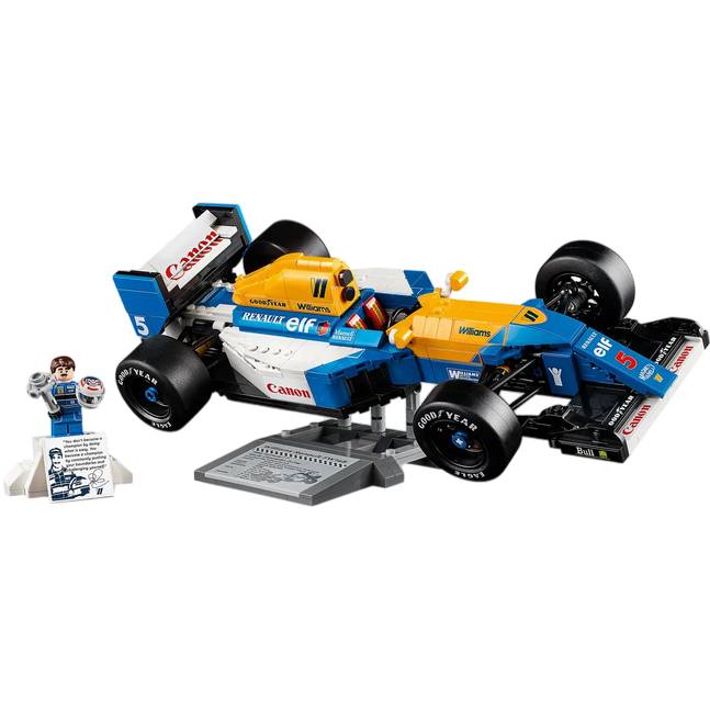 Конструктор LEGO Icons Williams Racing FW14B та Найджел Менселл 799 елементів (10353) Тип унікальні деталі