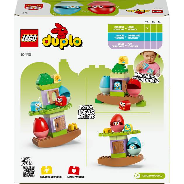 Конструктор LEGO DUPLO My First Дерево для балансування та збирання 27 деталей (10440) Кріплення блок