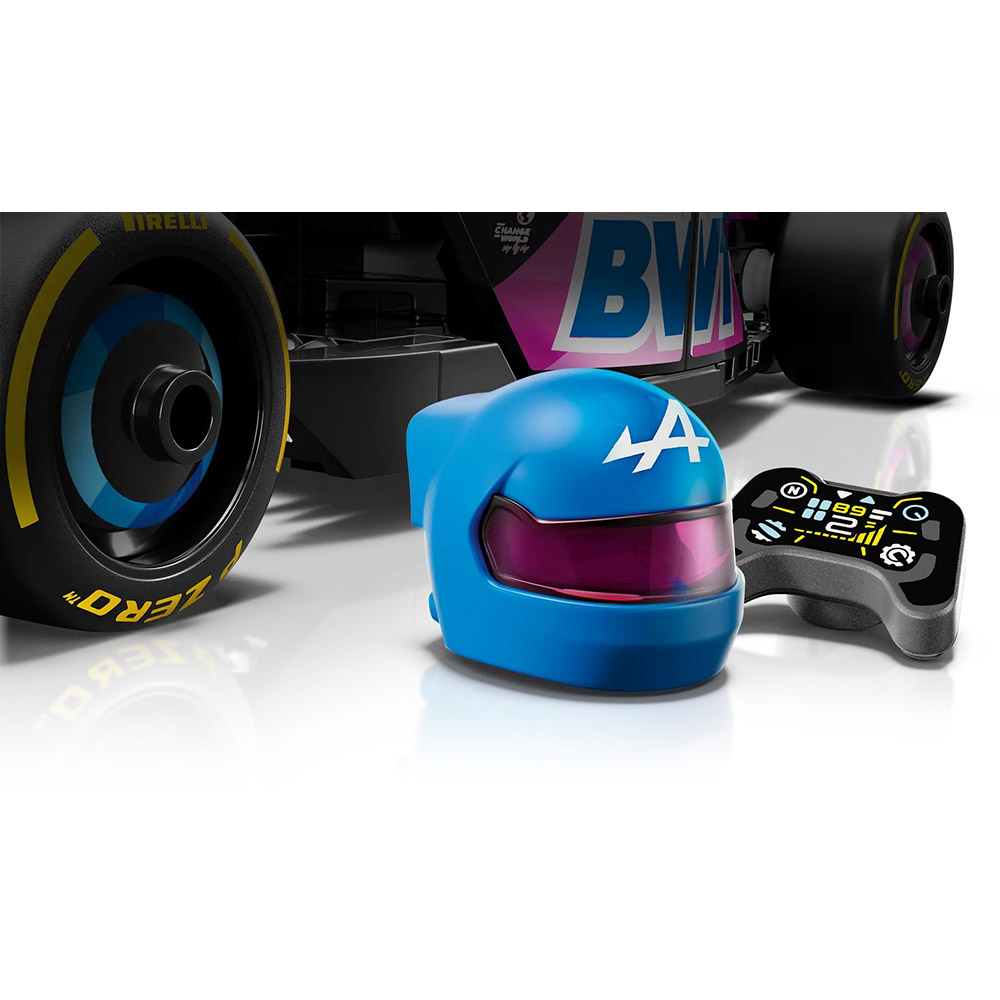 Внешний вид Конструктор LEGO Speed Champions Болид F1 BWT Alpine Team A524 258 элементов (77248)