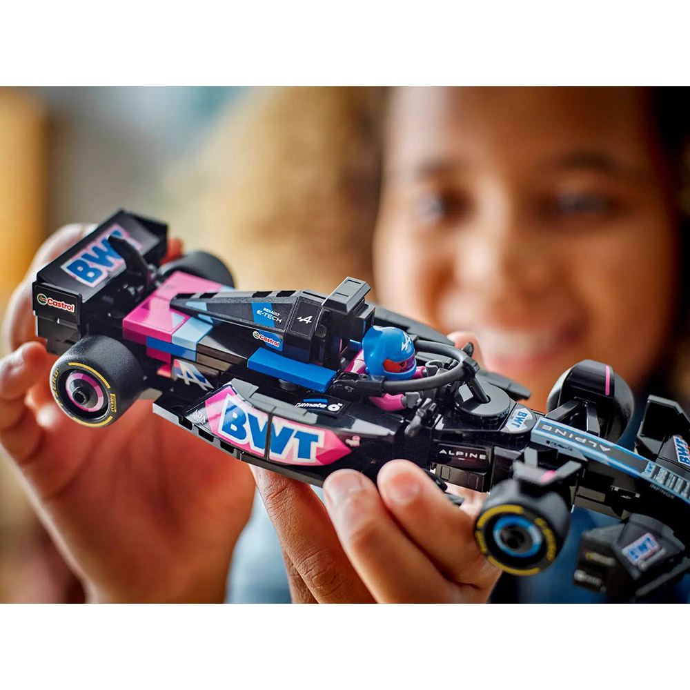 Фото Конструктор LEGO Speed Champions Болид F1 BWT Alpine Team A524 258 элементов (77248)
