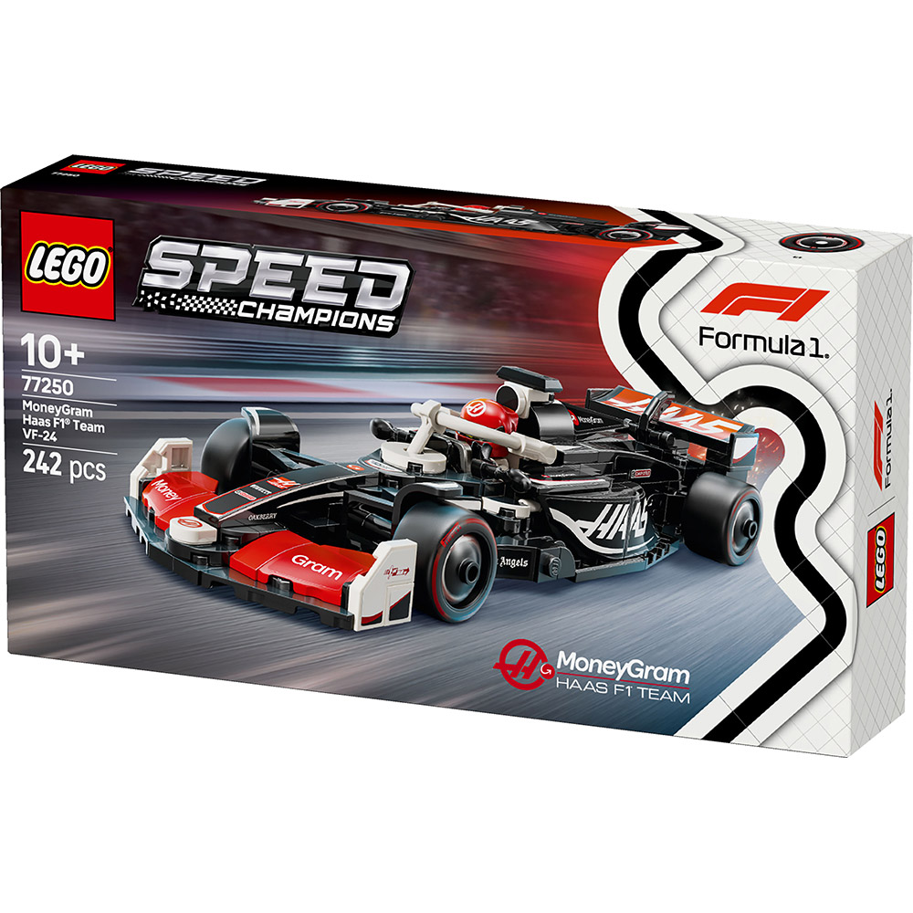 Заказать Конструктор LEGO Speed Champions Автомобиль для гонок MoneyGram Haas F1 Team VF-24 242 детали (77250)