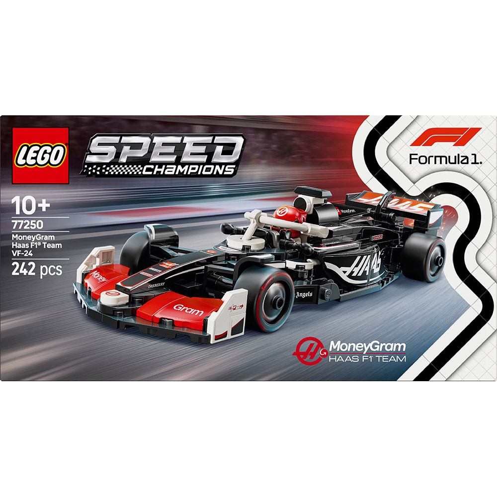 Конструктор LEGO Speed Champions Автомобиль для гонок MoneyGram Haas F1 Team VF-24 242 детали (77250) Конструктор LEGO Speed Champions Автомобиль для гонок MoneyGram Haas F1 Team VF-24 242 детали (77250)
