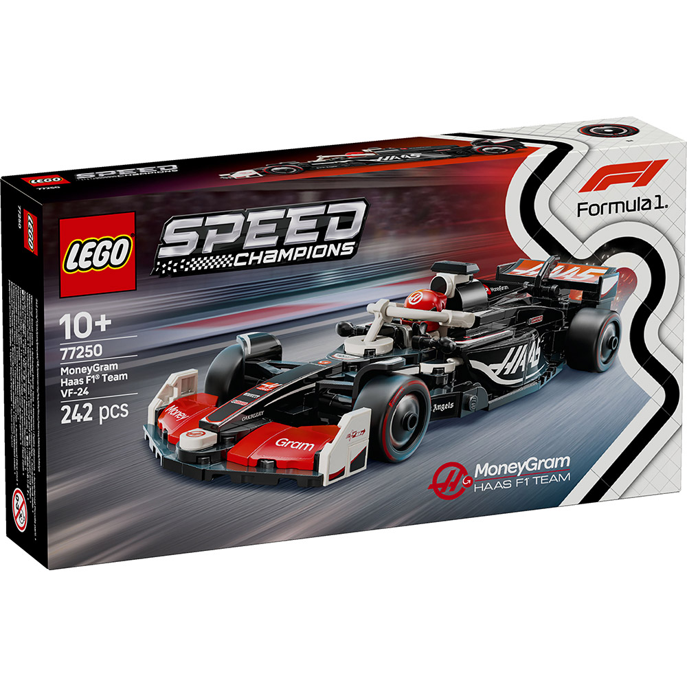 Покупка Конструктор LEGO Speed Champions Автомобиль для гонок MoneyGram Haas F1 Team VF-24 242 детали (77250)