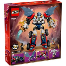 Конструктор LEGO Ninjago 4 в 1 Ультраобъединительный робот Зейна 1187 эл (71834)