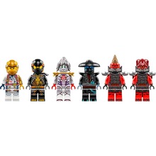 Конструктор LEGO Ninjago 4 в 1 Ультраобъединительный робот Зейна 1187 эл (71834)