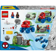Конструктор LEGO Spidey Динозаврячий рятувальний транспорт команди Павука 136 деталей (11199)