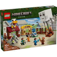 Конструктор LEGO Minecraft Напад на село з повітряною кулею Гаст 555 деталей (21273)