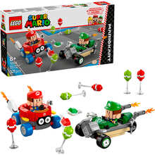 Конструктор LEGO Super Mario Mario Kart - Baby Mario vs. Baby Luigi 321 эл (72034)