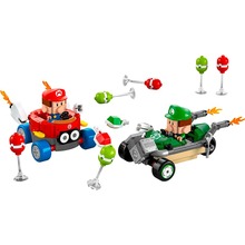Конструктор LEGO Super Mario Mario Kart - Baby Mario vs. Baby Luigi 321 эл (72034)