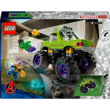 Конструктор LEGO Super Heroes Marvel Вантажівка Халка проти Таноса 229 ел (76312)