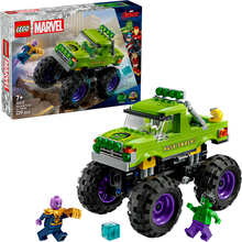 Конструктор LEGO Super Heroes Marvel Вантажівка Халка проти Таноса 229 ел (76312)