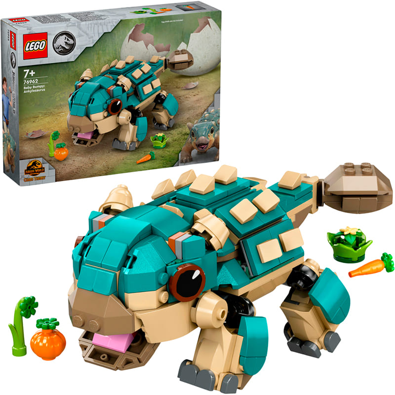 Конструктор LEGO Jurassic World Малюк Бампі: Анкілозавр 358 ел (76962) Тип класичний