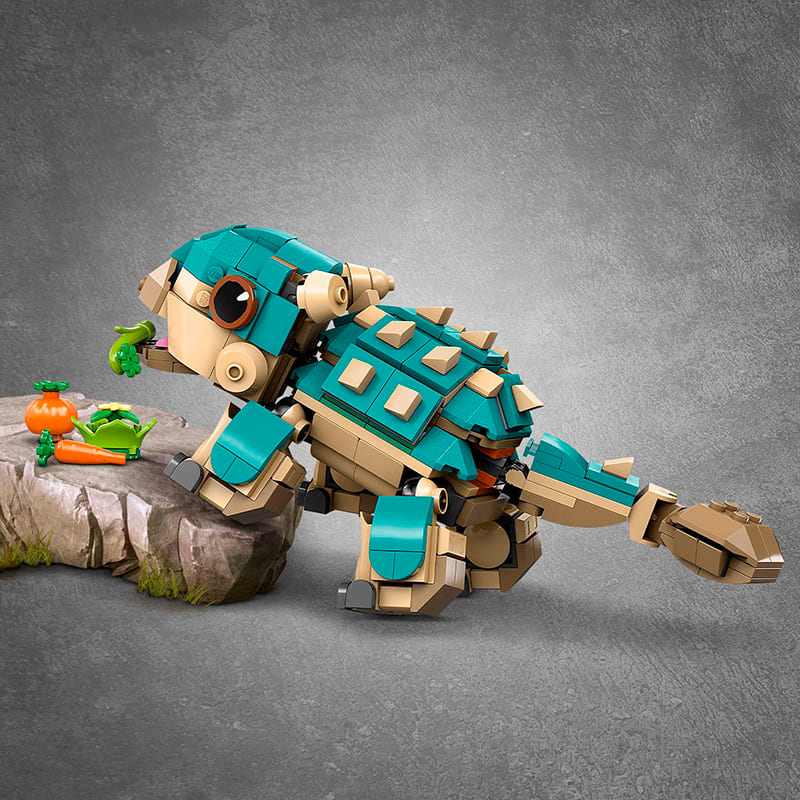 Замовити Конструктор LEGO Jurassic World Малюк Бампі: Анкілозавр 358 ел (76962)