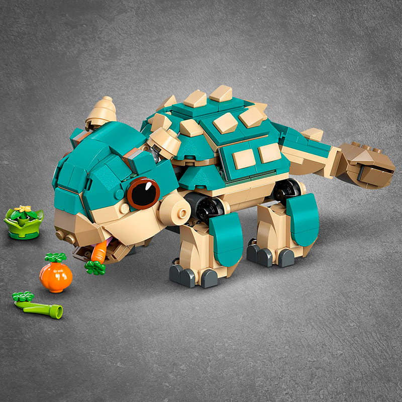 Фото Конструктор LEGO Jurassic World Малюк Бампі: Анкілозавр 358 ел (76962)