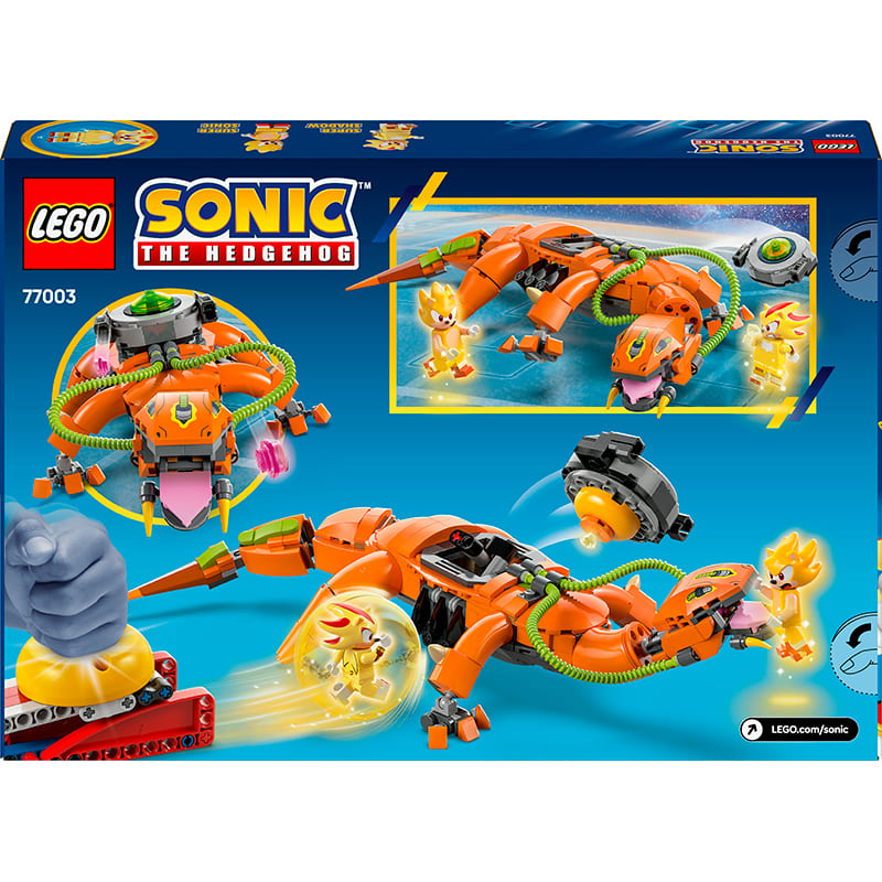Зображення Конструктор LEGO Sonic the Hedgehog: Sonic Super Shadow vs. Biolizard 419 ел (77003)
