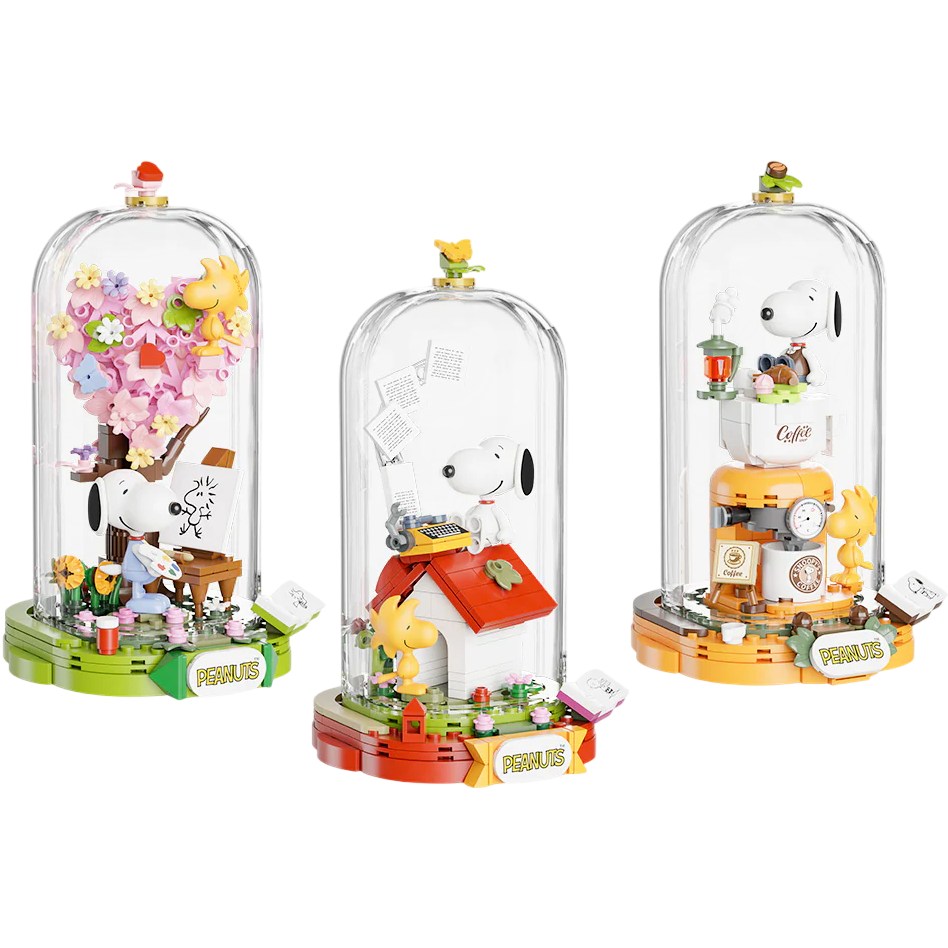 Конструктор PANTASY Snoopy Червоний дім мрії (86901) Тематика герої фільмів і мультфільмів