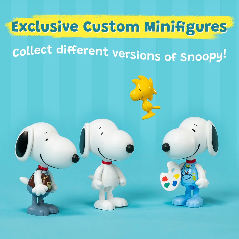 Зовнішній вигляд Конструктор PANTASY Snoopy Червоний дім мрії (86901)