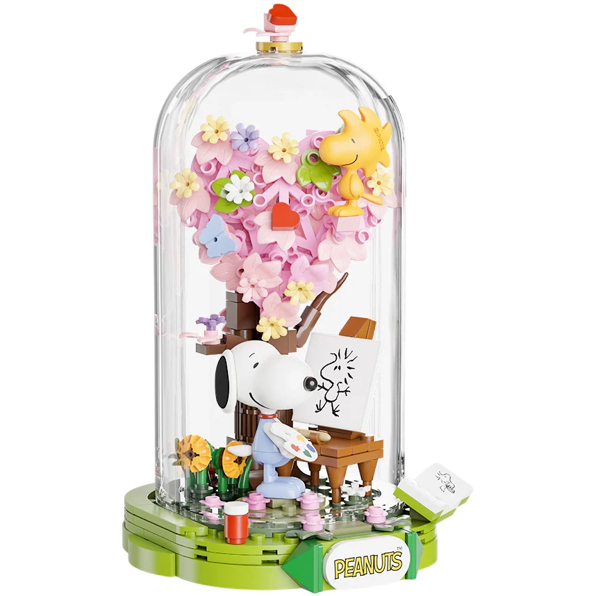 Конструктор PANTASY Snoopy Art Мир (86902)
