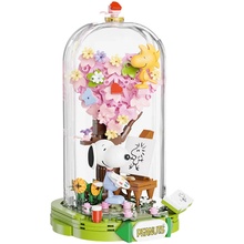 Конструктор PANTASY Snoopy Art Мир (86902)