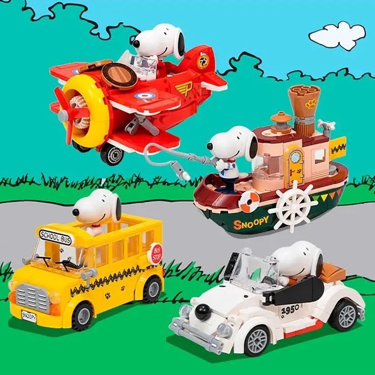 Замовити Конструктор PANTASY Snoopy Біплан (86905)