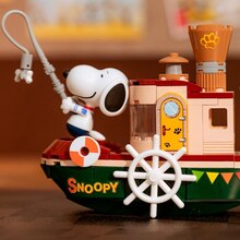 Конструктор PANTASY Snoopy Пароплав (86907)