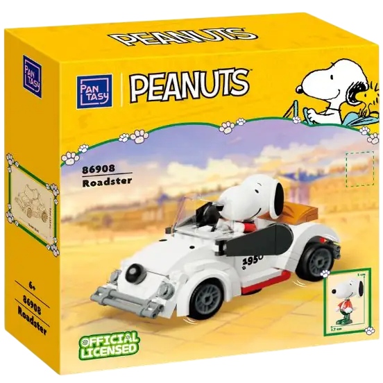 Конструктор PANTASY Snoopy Родстер (86908) Главный персонаж Снупи