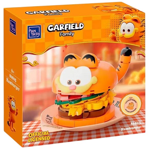 Заказать Конструктор PANTASY Garfield Foodie - Гамбургер (86805)
