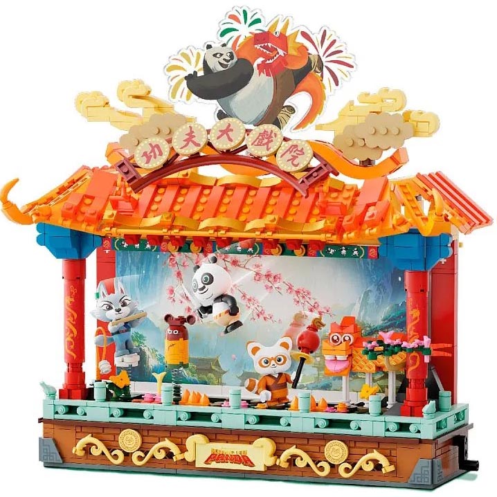 Конструктор PANTASY Kungfu Panda Театр Кунг-фу Панди (86514) Конструктор PANTASY Kungfu Panda Театр Кунг-фу Панди (86514)