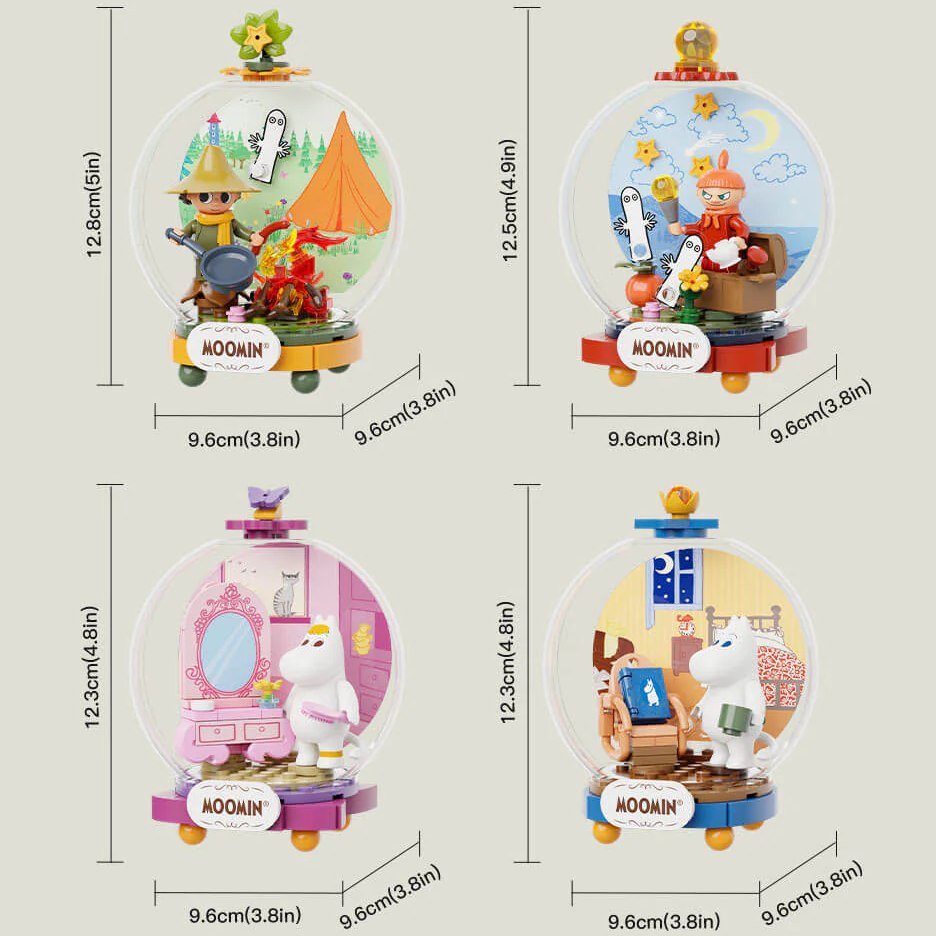 Конструктор PANTASY Moomin Гардероб Сноркмайдена (87208) Крепление блок