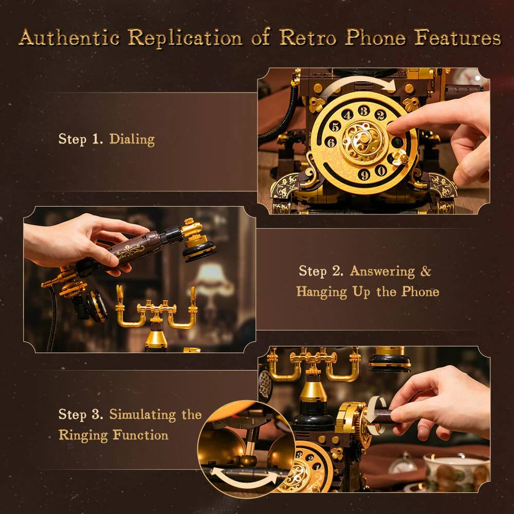 Конструктор PANTASY Original Retro Phone (85018) Для кого универсально