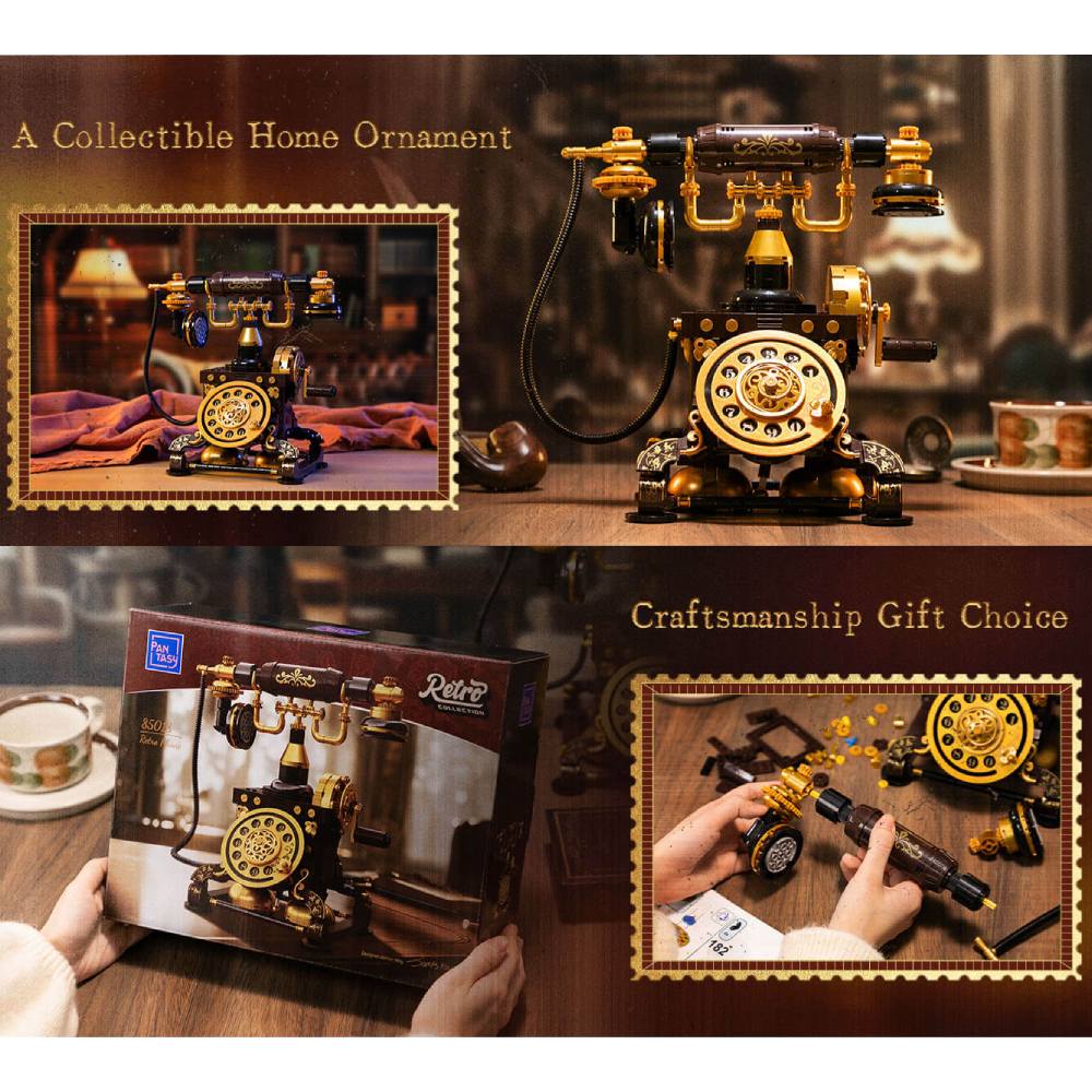 Конструктор PANTASY Original Retro Phone (85018) Крепление блок