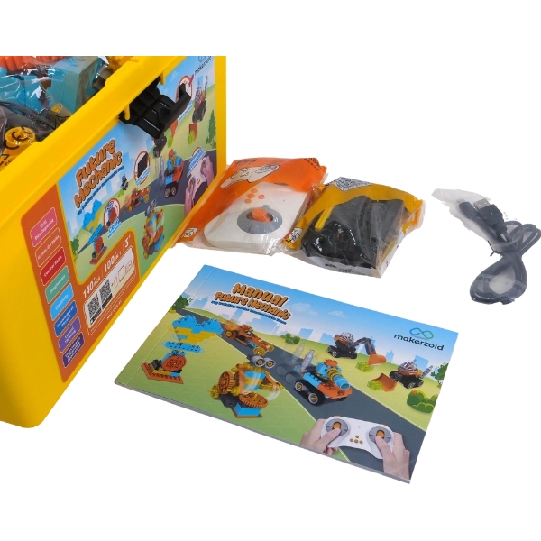 Заказать Конструктор MAKERZOID Big Bloks Future Mechanic Механик будущего (MKZ-OBK-EC)