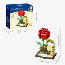 Конструктор PANTASY Le Petit Prince Звездный путь-Роза (86317)