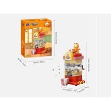 Конструктор PANTASY Garfield Fantastic Machines Машина для попкорна (86810)