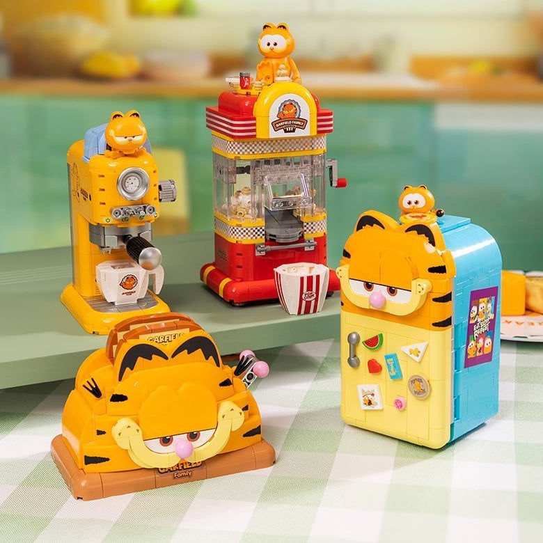 Конструктор PANTASY Garfield Fantastic Machines Тостер (86811) Кріплення блок