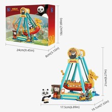 Конструктор PANTASY Kungfu Panda Катання на піратському кораблі (86516)