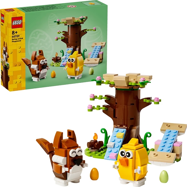 Замовити Конструктор LEGO Iconic Весняний майданчик для тварин 172 деталей (40709)