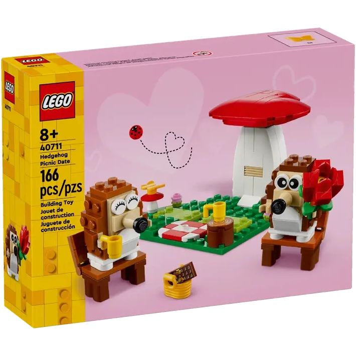 Конструктор LEGO Iconic Романтический пикник ежиков 166 деталей (40711) Тематика животные