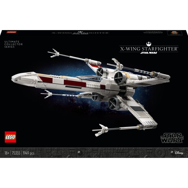 Конструктор LEGO Star Wars Винищувач X-Wing 1953 деталі (75355)