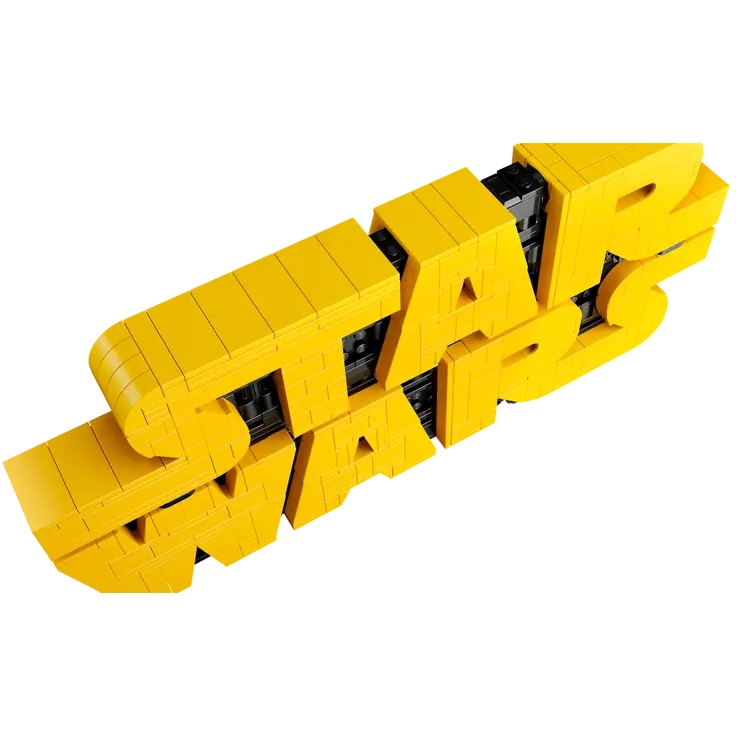 Конструктор LEGO Star Wars Логотип із кубиків «Зоряні війни» 700 деталей (75407) Тематика тематичний