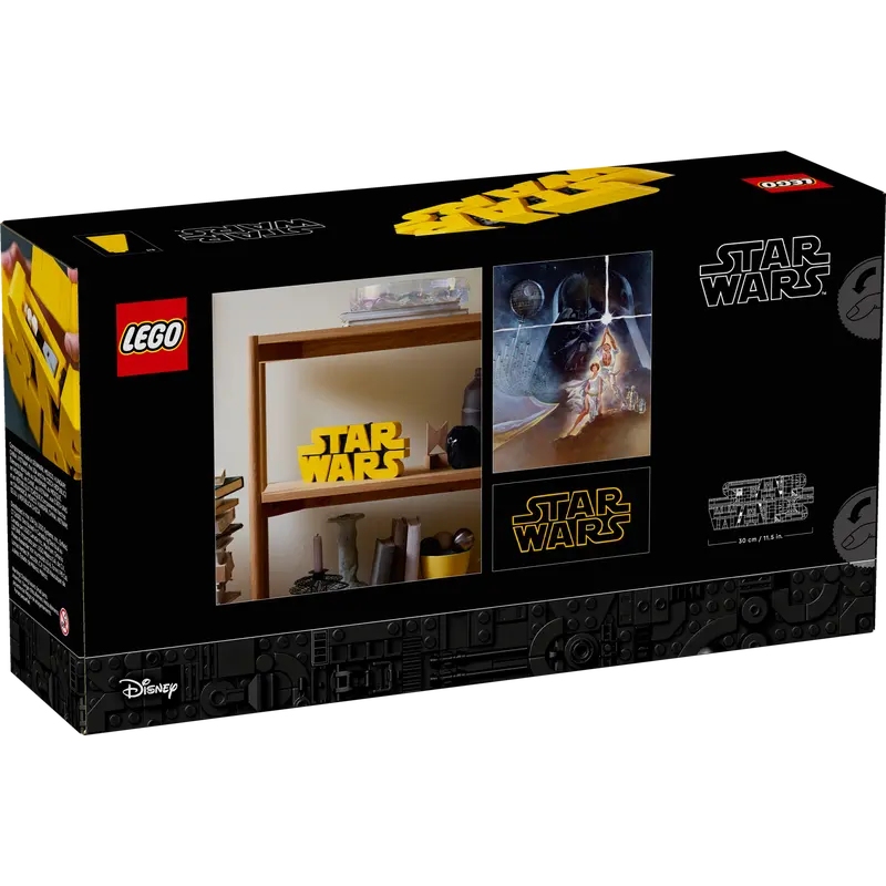 В Україні Конструктор LEGO Star Wars Логотип із кубиків «Зоряні війни» 700 деталей (75407)