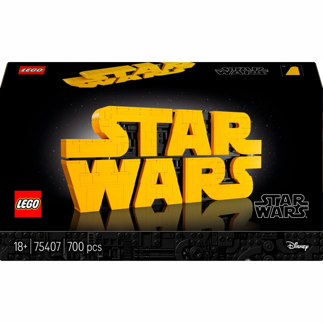 Конструктор LEGO Star Wars Логотип із кубиків «Зоряні війни» 700 деталей (75407) Конструктор LEGO Star Wars Логотип із кубиків «Зоряні війни» 700 деталей (75407)