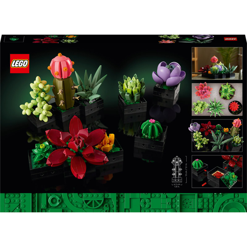 Конструктор LEGO Botanicals Сукуленти 771 деталь (10309-) Кріплення блок