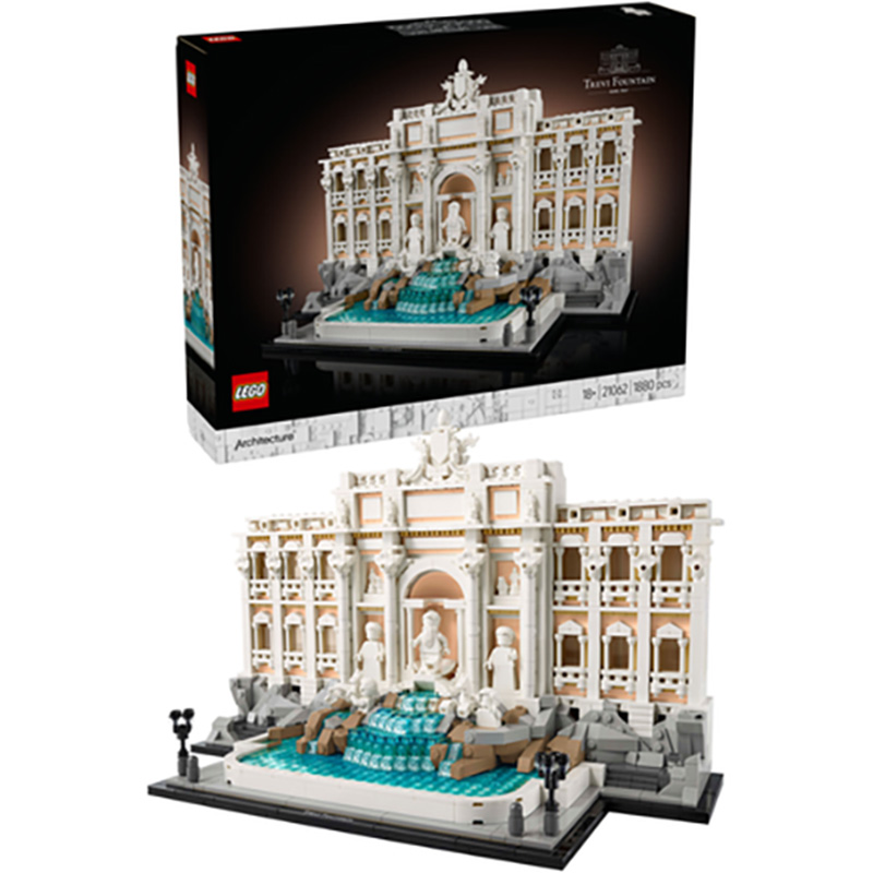 Конструктор LEGO Architecture Фонтан Треві 1880 деталей (21062) Тип класичний