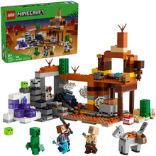 Конструктор LEGO Minecraft Залишена шахта в безплідних землях 538 деталей (21263)