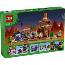 Конструктор LEGO Minecraft Залишена шахта в безплідних землях 538 деталей (21263)