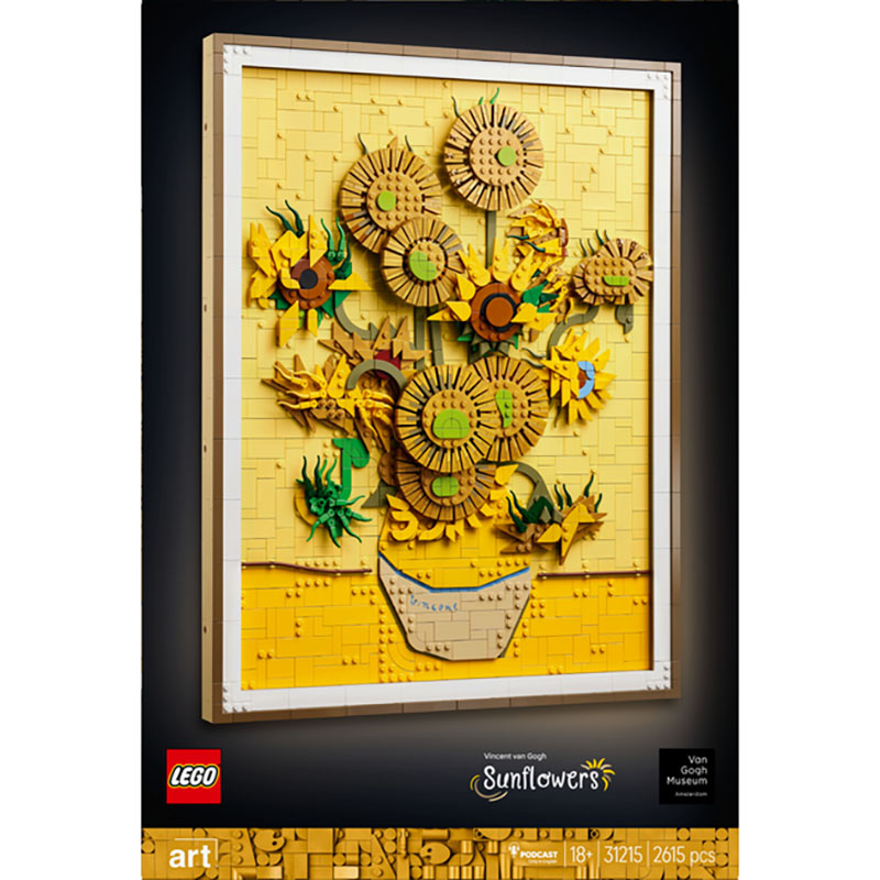 Конструктор LEGO ART Вінсент ван Гог Соняшники 2615 деталей (31215) Конструктор LEGO ART Вінсент ван Гог Соняшники 2615 деталей (31215)