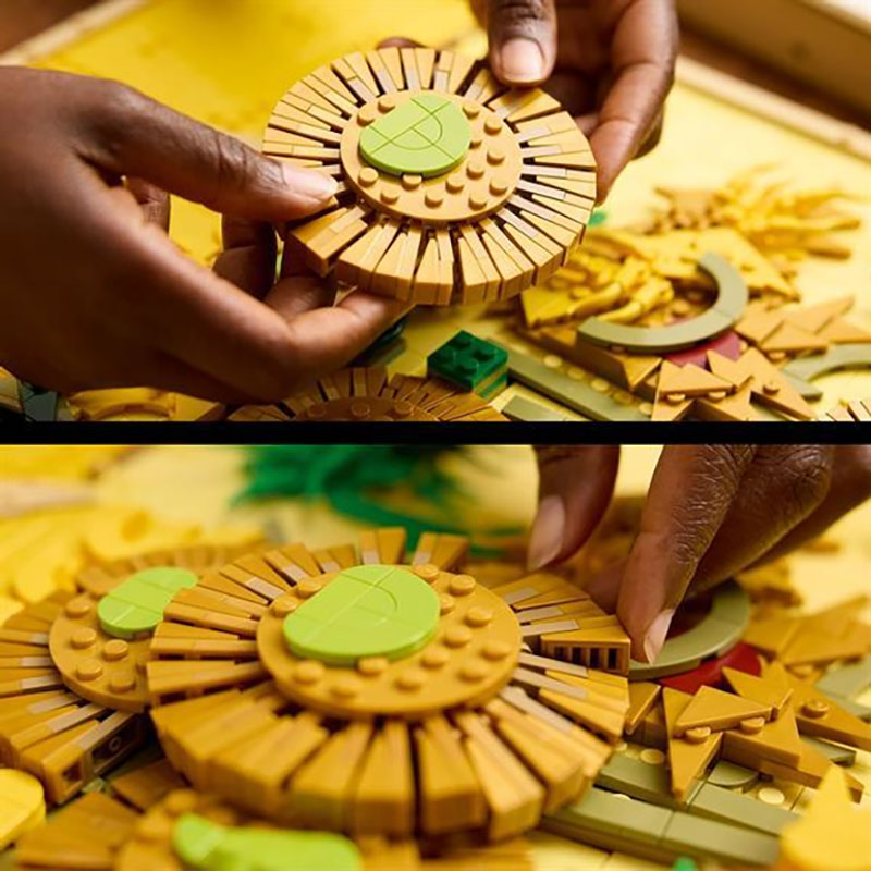 Зображення Конструктор LEGO ART Вінсент ван Гог Соняшники 2615 деталей (31215)