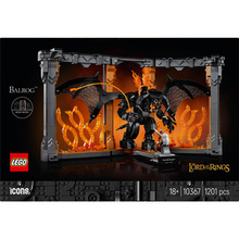 Конструктор LEGO Icons Володар кілець Балрог Книжковий куточок 1201 ел (10367)