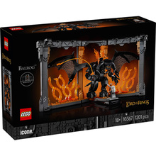 Конструктор LEGO Icons Володар кілець Балрог Книжковий куточок 1201 ел (10367)